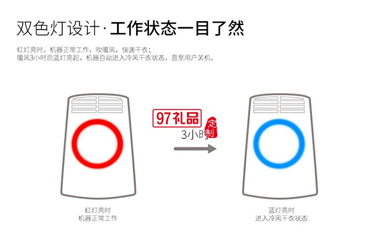 家用可折疊烘干器暖風(fēng)機速干衣架