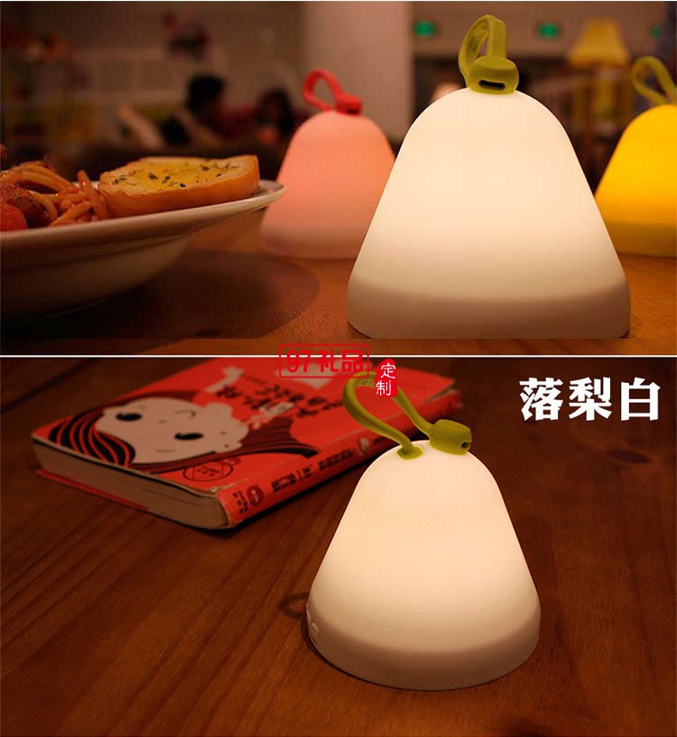 觸摸多功能鬧鐘小夜燈翻翻燈 點(diǎn)陣時(shí)鐘溫度計(jì)氛圍燈小臺燈