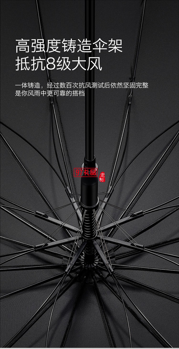左都大號雨傘半自動(dòng)長柄雨傘直桿傘商務(wù)傘16骨抗風(fēng)雨傘超大雙人女士雨傘