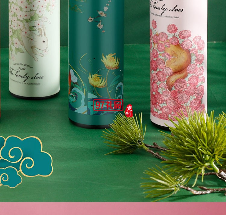 國潮高顏值禮盒精美保溫杯子電動(dòng)牙刷雨傘