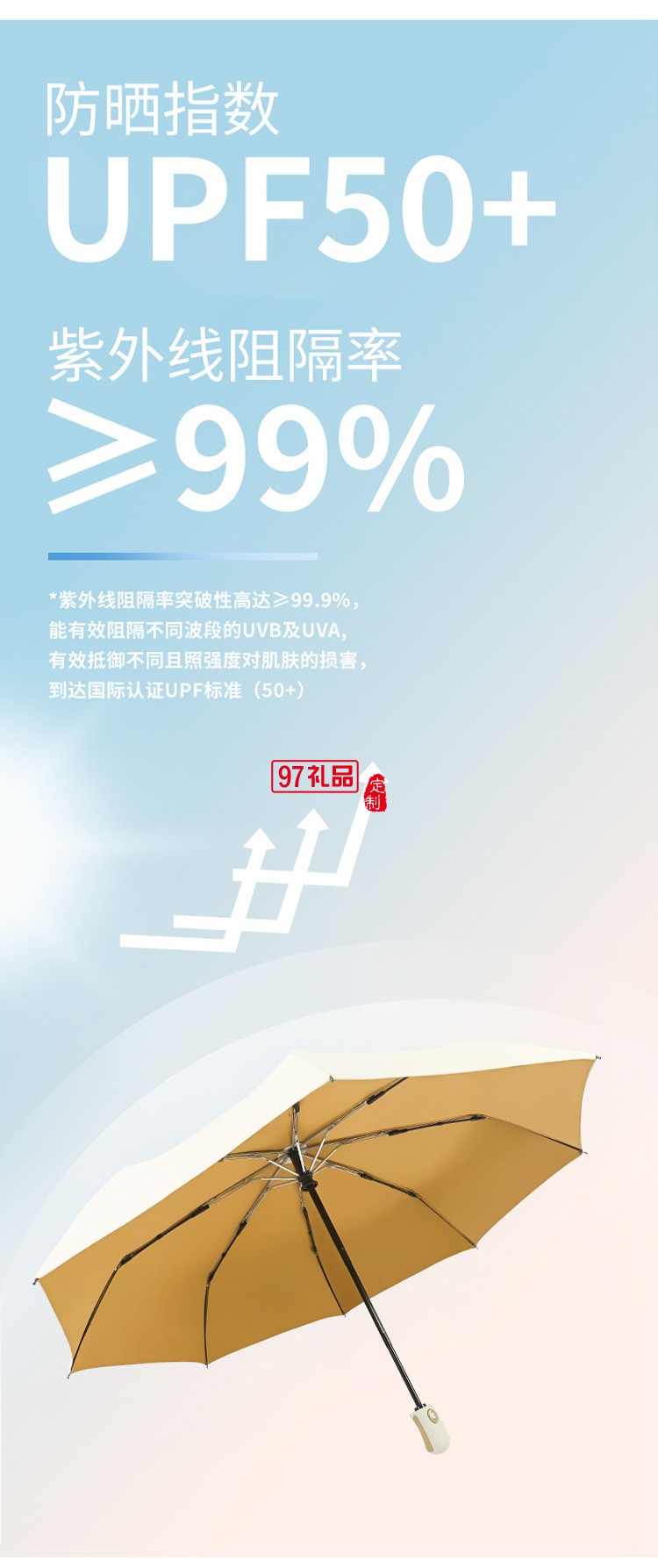 全自動(dòng)合金晴雨傘三折防曬防紫外線(xiàn)遮陽(yáng)傘批發(fā)8骨太陽(yáng)傘