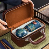 便攜快克杯旅行茶具車(chē)載小套戶外簡(jiǎn)約一壺三杯