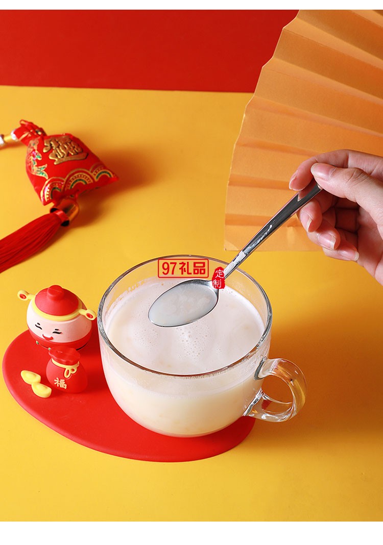 招財進(jìn)寶玻璃杯套裝